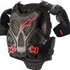 Alpinestars A-6 Black/Anthracite/Red Chest Protector