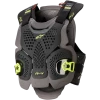 Alpinestars A4 Max Black/Anthracite/Fluro Yellow Chest Protector