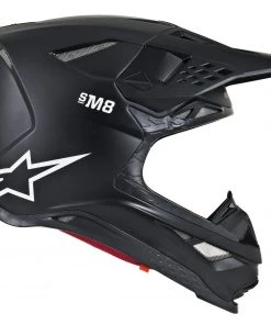Alpinestars Supertech M8 Solid Matte Black Helmet -Cheap Alpinestars Store AS83005190110 ALT1 HOST 2