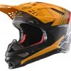 Alpinestars Supertech M10 Dyno Matte & Gloss Black/Carbon/Orange Helmet