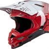 Alpinestars Supertech M10 Dyno Gloss Red/White Helmet