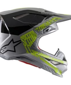 Alpinestars 2021 Supertech M8 Triple Silver/Black/Yellow Helmet 10 Alpinestars 2021 Supertech M8 Triple Silver/Black/Yellow Helmet -Cheap Alpinestars Store AS83012191955 ALT1 HOST 3