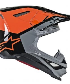 Alpinestars Supertech M8 Triple Orange/Grey/Black Helmet -Cheap Alpinestars Store AS83012194184 ALT1 HOST 2
