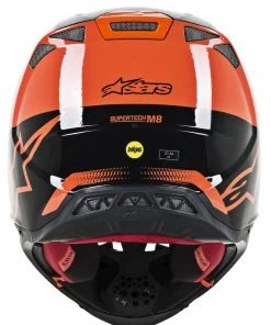 Alpinestars Supertech M8 Triple Orange/Grey/Black Helmet -Cheap Alpinestars Store AS83012194184 ALT1 HOST 4