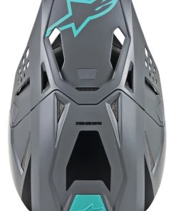 Alpinestars Supertech M8 Radium Matte Black/Teal Helmet -Cheap Alpinestars Store AS83014191306 ALT1 HOST 5