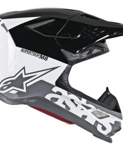 Alpinestars Supertech M8 Radium Black/White/Grey Helmet -Cheap Alpinestars Store AS83014192182 ALT1 HOST 2