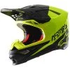 Alpinestars 2021 Supertech M8 Echo Black/Yellow Helmet