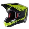 Alpinestars SM5 Beam Black/White/Grey/Fluro Yellow Helmet