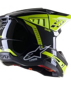 Alpinestars SM5 Beam Black/White/Grey/Fluro Yellow Helmet -Cheap Alpinestars Store AS830362211515 ALT1 HOST 2