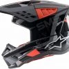 Alpinestars 2021 SM5 Rover Anthracite/Fluro Red Helmet