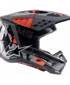 Alpinestars 2021 SM5 Rover Anthracite/Fluro Red Helmet -Cheap Alpinestars Store AS83038201392 ALT1 HOST 2