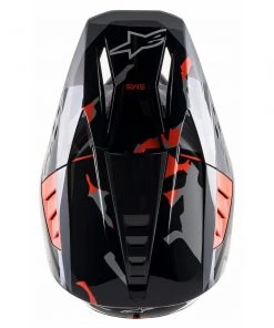 Alpinestars 2021 SM5 Rover Anthracite/Fluro Red Helmet -Cheap Alpinestars Store AS83038201392 ALT1 HOST 4