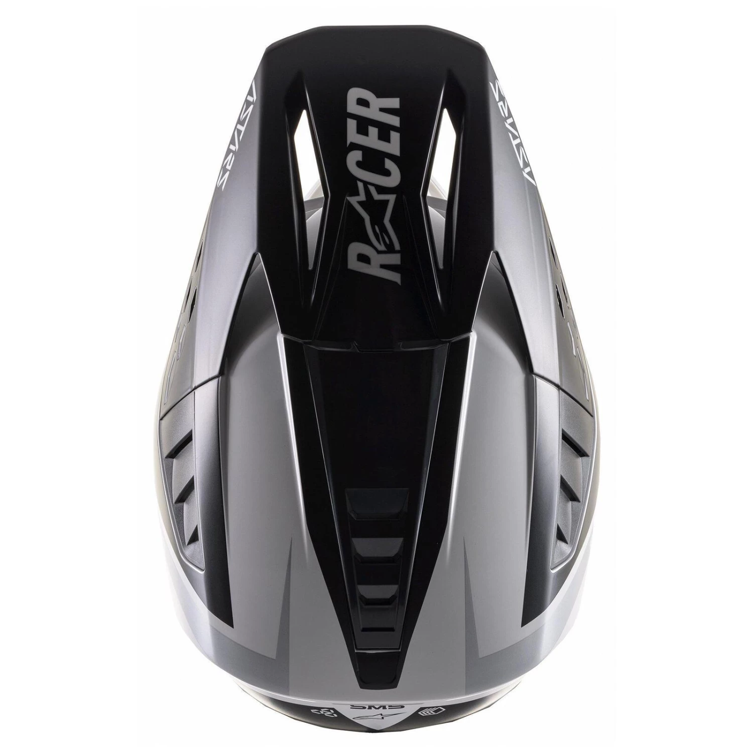 Alpinestars 2021 SM5 Rayon Matte Grey/Black Helmet 5 Alpinestars 2021 SM5 Rayon Matte Grey/Black Helmet - Image 5