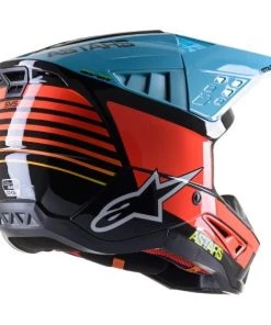 Alpinestars SM5 Speed Black/Fluro Yellow/Blue Helmet 3 Alpinestars SM5 Speed Black/Fluro Yellow/Blue Helmet -Cheap Alpinestars Store AS830482215775 ALT1 HOST 1