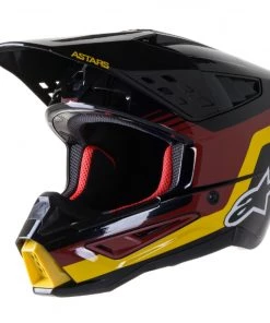 Alpinestars SM5 Venture Black/Red/Yellow Helmet