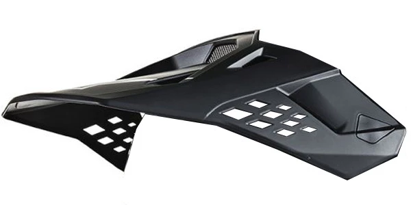 Alpinestars Replacement Visor Peak Solid Black/Matt Black (Carbon) for M10/M8 Helmets 2 Alpinestars Replacement Visor Peak Solid Black/Matt Black (Carbon) for M10/M8 Helmets - Image 2