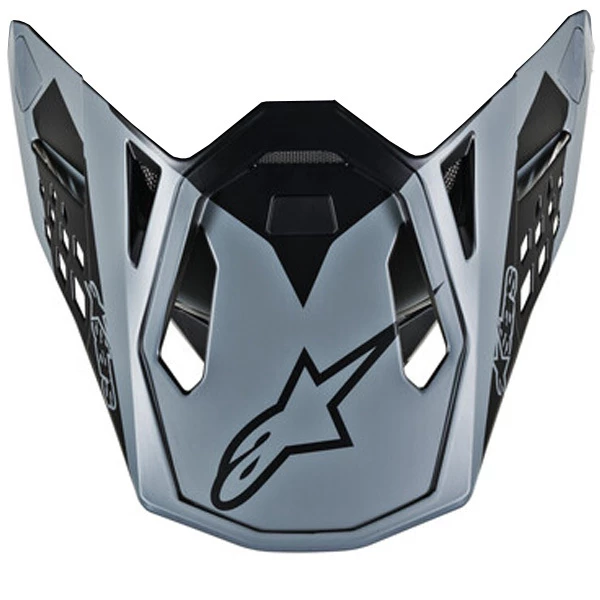 Alpinestars Replacement Visor Peak Black/Grey/Fluro Yellow for M10 Meta Helmets 1 Alpinestars Replacement Visor Peak Black/Grey/Fluro Yellow for M10 Meta Helmets
