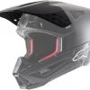 Alpinestars Replacement Visor Peak for SM5 Solid Helmets Matte Black