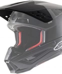 Alpinestars Replacement Visor Peak for SM5 Solid Helmets Matte Black
