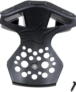 Alpinestars Replacement Chin Vent Frame Gloss Black for M10/M8 Helmets