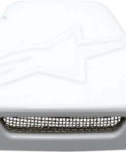 Alpinestars Replacement Rear Vent Frame Gloss White for M10/M8 Helmets