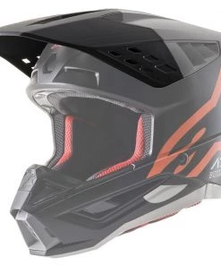 Alpinestars Replacement Visor Peak for SM5 Compass Helmets Matte Black/Fluro Orange