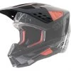 Alpinestars Replacement Visor Peak for SM5 Rover Helmets Anthracie/Fluro Red